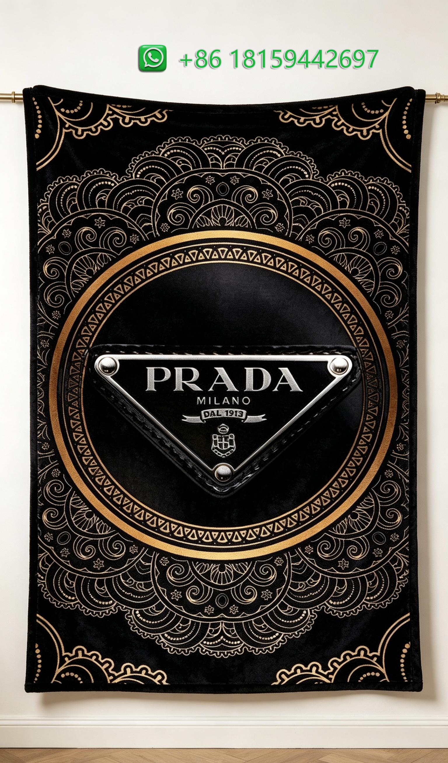 Prada Throw Blankets